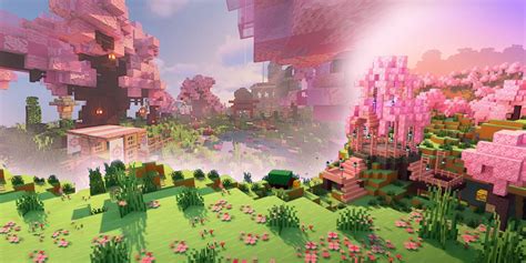 beautiful cherry blossom seeds minecraft|More.